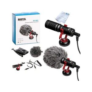 BOYA MM1 Cardioid Condenser Microphone, (NEW)Open Box Unused (SEE PHOTOS)